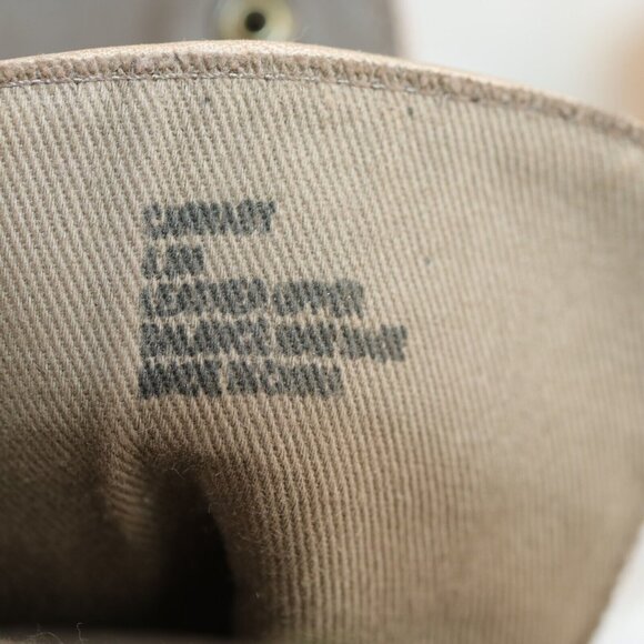 Steve Madden Womens Carnaby Boot Size 8.5 Tan Block Heel Platform Y2K Lace Up - Picture 10 of 12